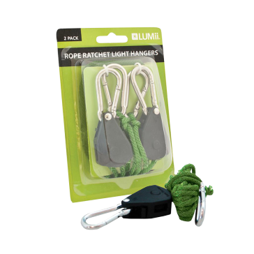 LUMii Rope Ratched Hanger Lampenaufhängung, 40kg, 2 er Pack