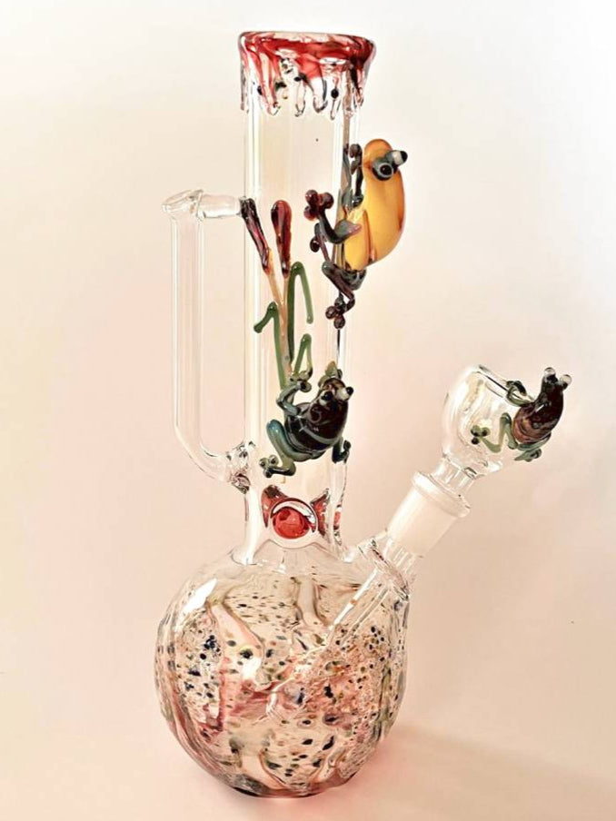 2BEEES - Frog Bong - mit Kickloch