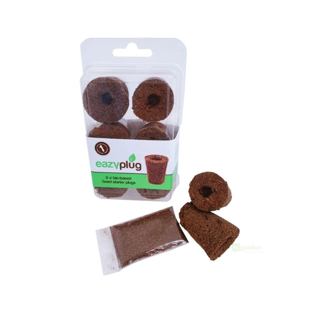 eazyplug 6x bio-based Seed strater plugs