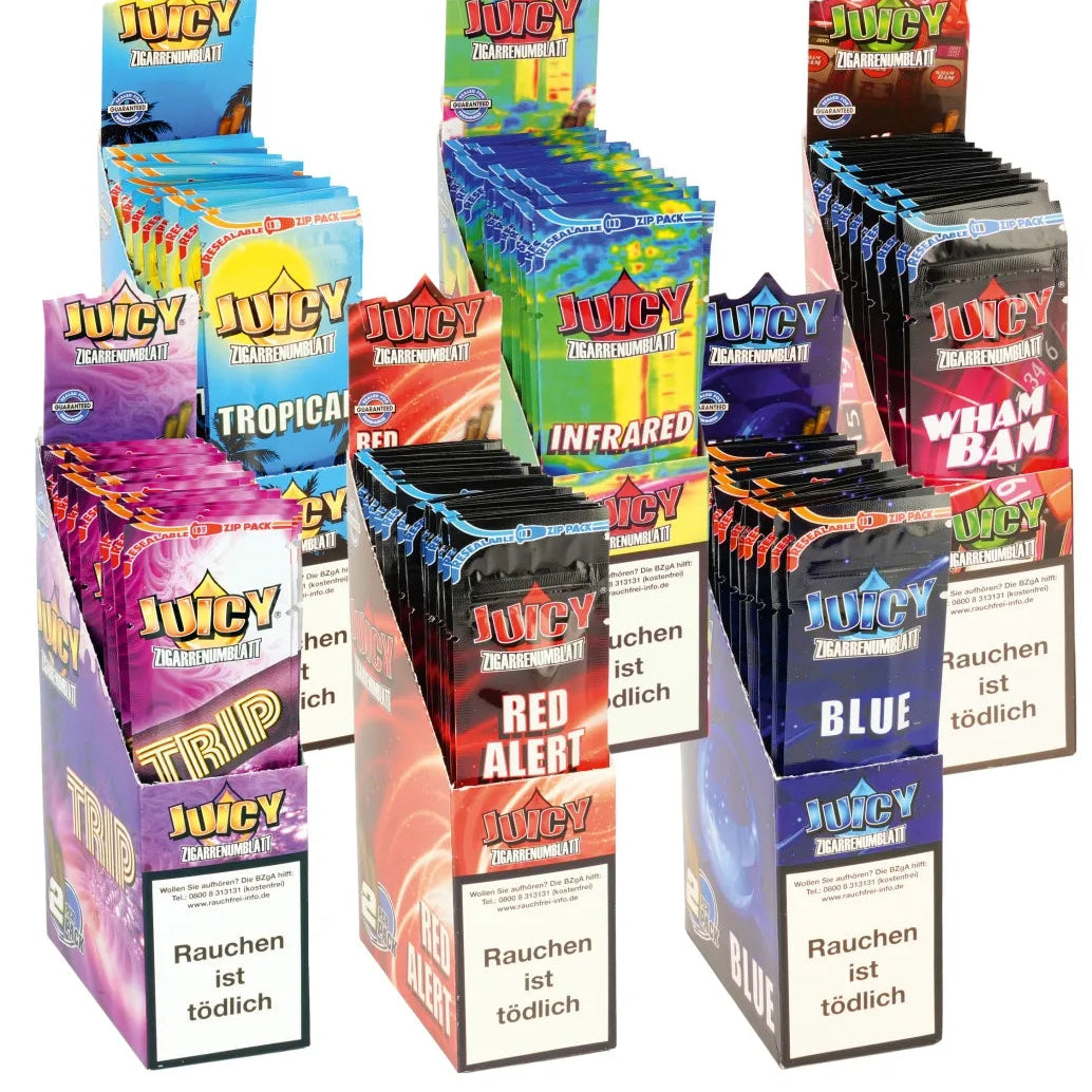 JUICY BLUNT WRAPS - 2 WRAPS PER PACK