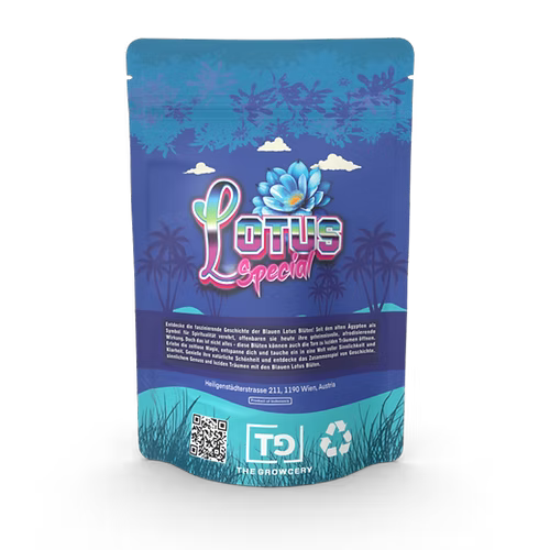Blue Lotus Flower 25G