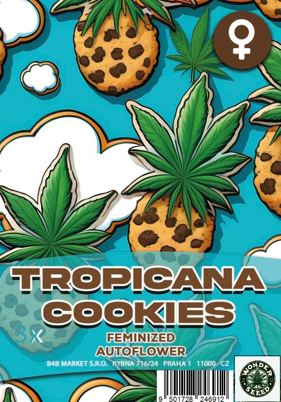 TROPICANA COOKIES - WONDER SEED 3 Seeds