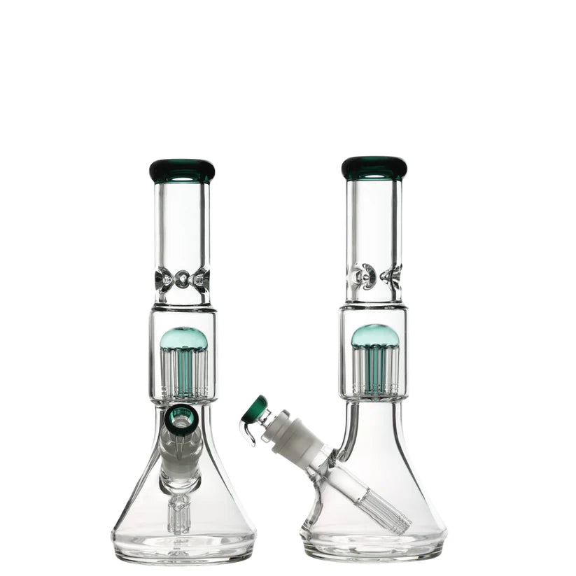 Lucid Glass - 9mm Percolator Bong Beaker 35cm