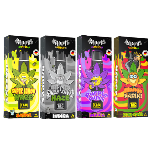 Happys Amsterdam TAC Vape - Happy Puffs - 1ml