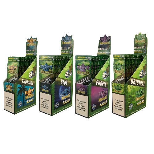 JUICY HEMP WRAPS - 2 HEMP WRAPS PER PACK