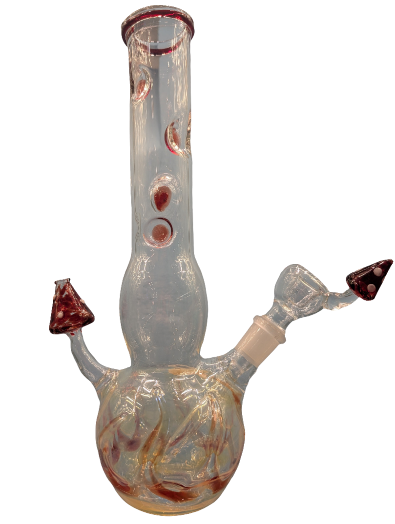 2BEEES - Red Mushroom Bong