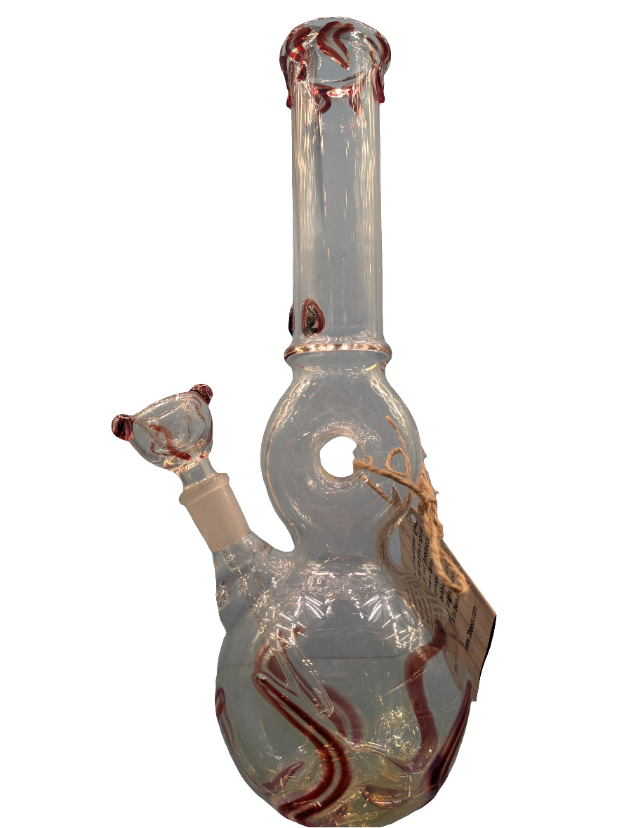 2BEEES - Red Flame Bong