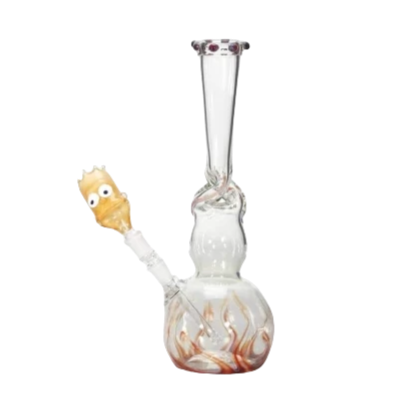 2BEEES - BART BONG WITH SPIRALIZED PIPE