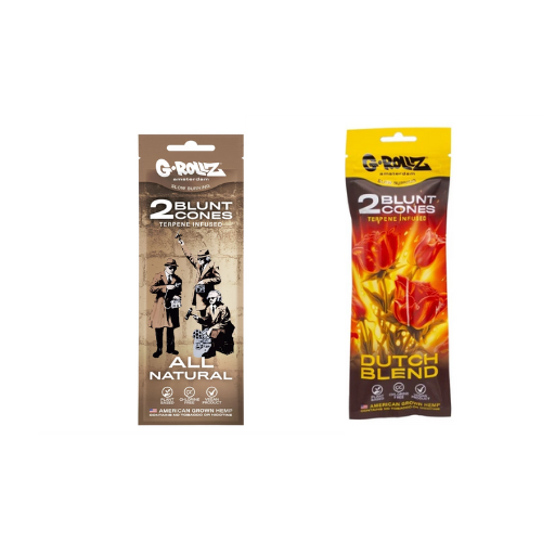 G-ROLLZ - DUTCH BLEND - 2 BLUNT CONES