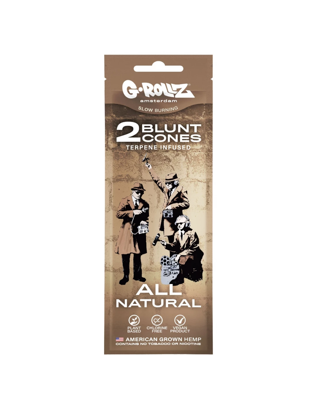 G-ROLLZ - DUTCH BLEND - 2 BLUNT CONES