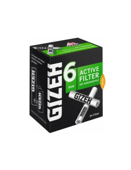 GIZEH ACTIVE FILTER 6MM 34ER
