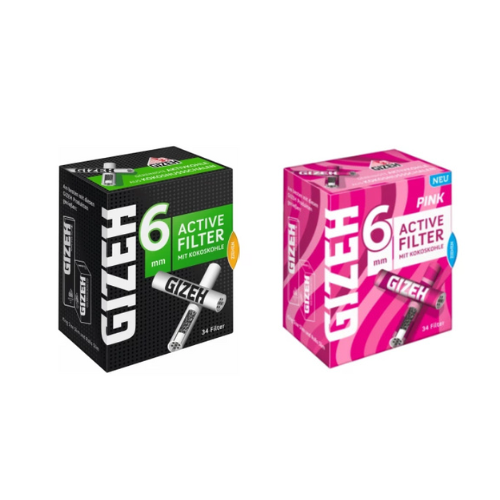 GIZEH ACTIVE FILTER 6MM 34ER