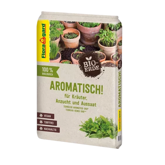 TORFFREIE UND VEGANE BIO-KRÄUTERERDE 25 LITER