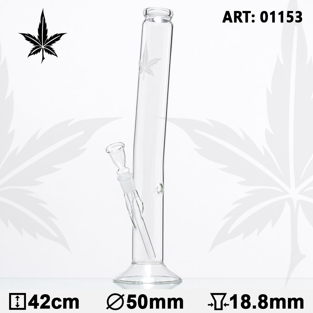 Sand Leaf Hangover Glas Bong - H:42cm