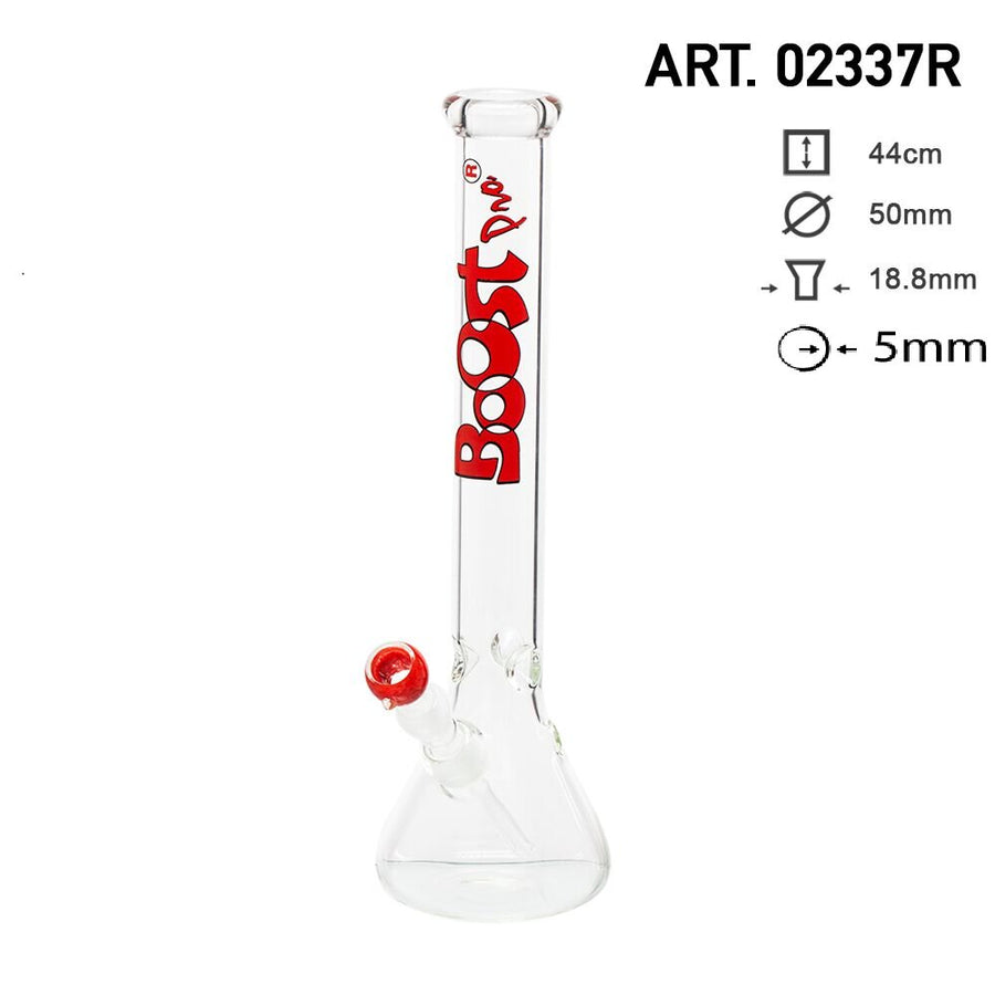 BOOST - Beaker Glasbong - RED