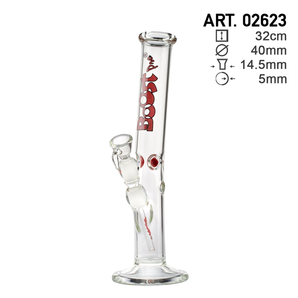 BOOST - Hangover Red Glass Bong