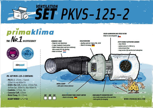 Prima Klima - PKVS-125-2 Set