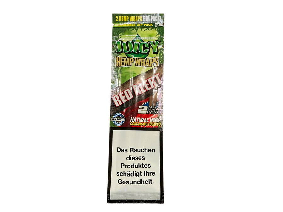 JUICY HEMP WRAPS - 2 HEMP WRAPS PER PACK