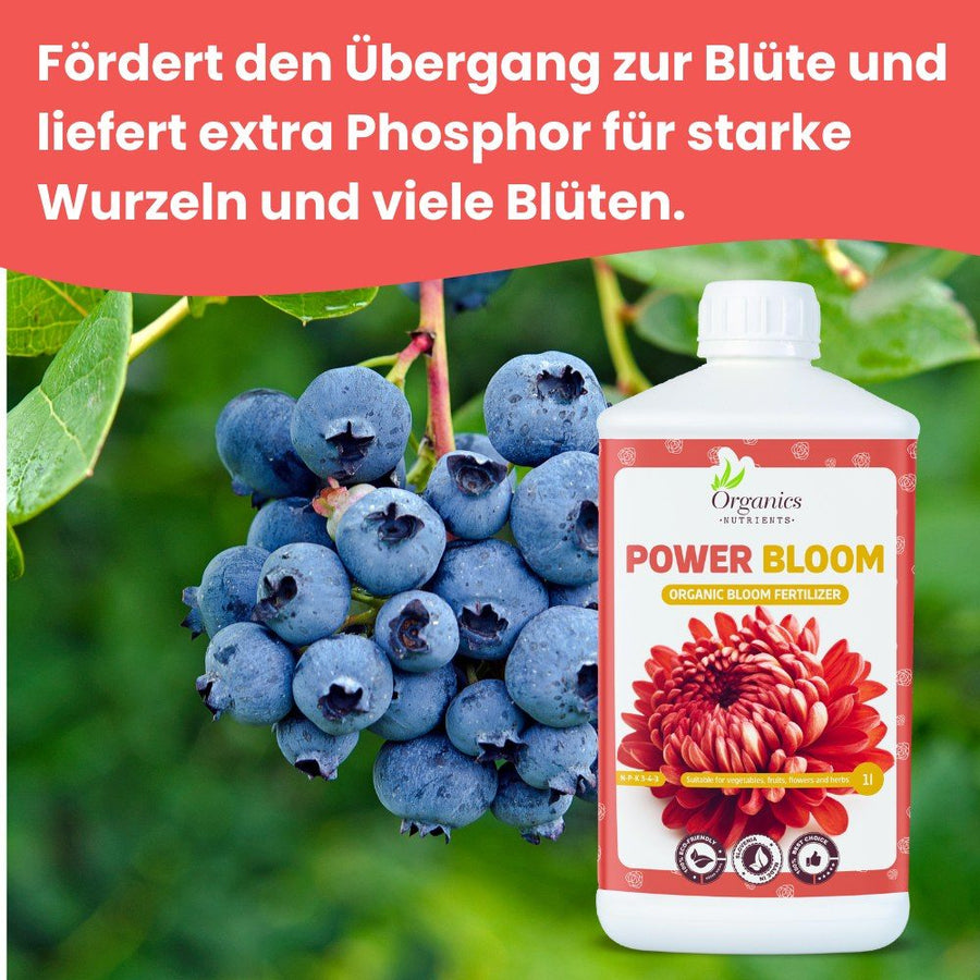 Organic Nutrients - Power Bloom – Organischer Blüh- und Fruchtdünger