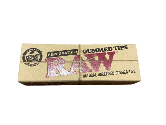 RAW Perforated Gummed Tips