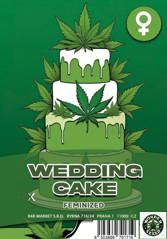 WEDDING CAKE - WONDER SEED 3 Seeds