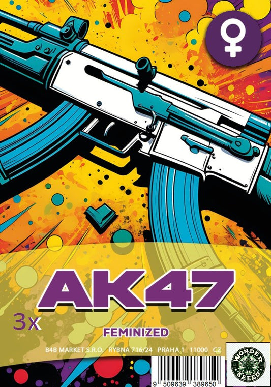 AK 47 - WONDER SEED 3 Seeds