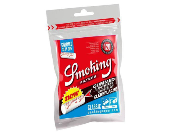 Smoking Filters 120 Stück - mit Klebefläche - 15mmx6mm