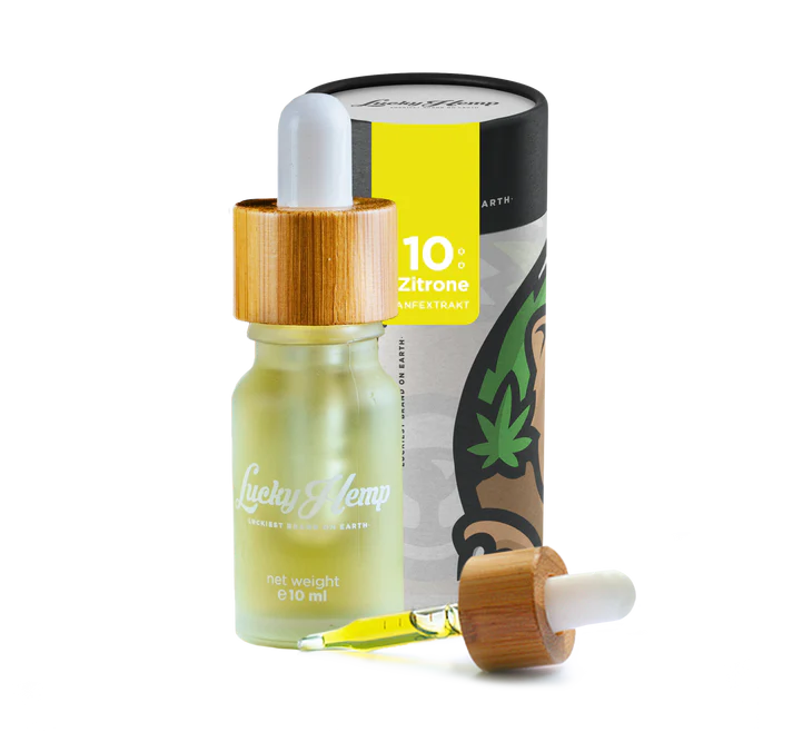 Lucky Hemp Zitronen CBD-Öl 10%