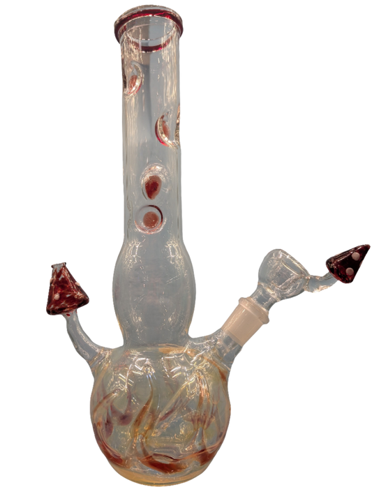2BEEES - Red Mushroom Bong
