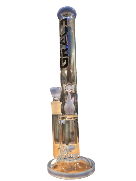 GRACE GLASS - PASTELL BLUE - PERC BONG