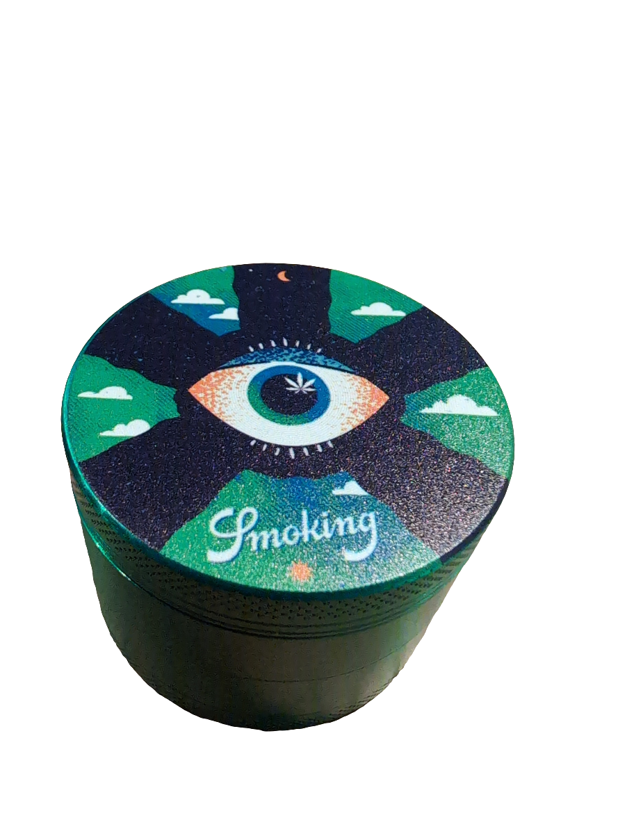 SMOKING Grinder 4-teilig (div. Designs)