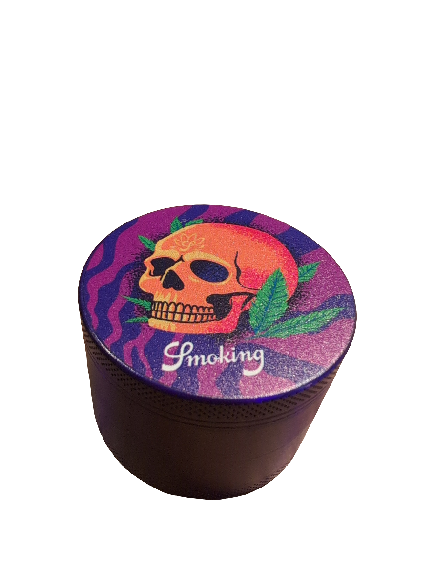 SMOKING Grinder 4-teilig (div. Designs)