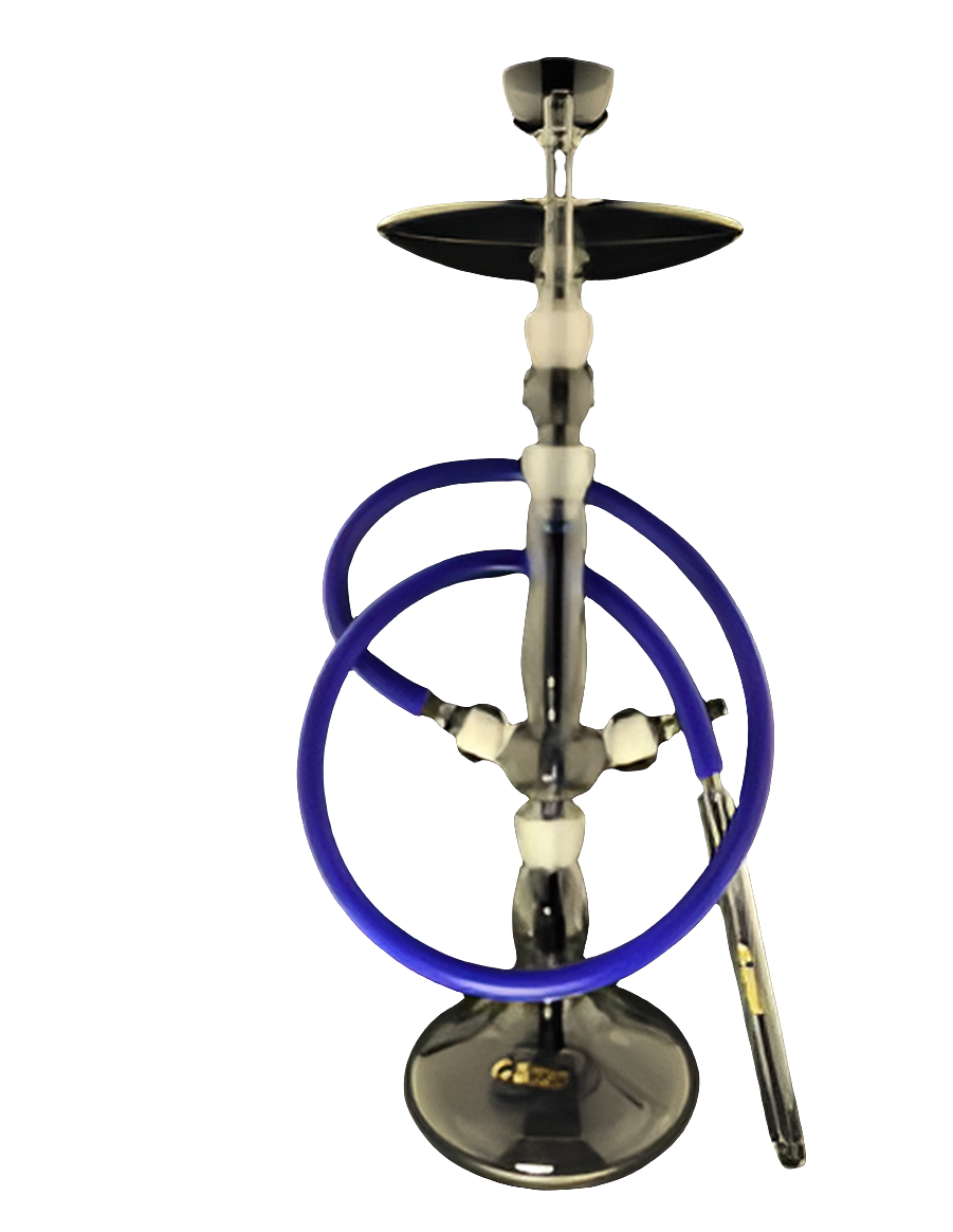 G-Spot - Glas Shisha blau komplett