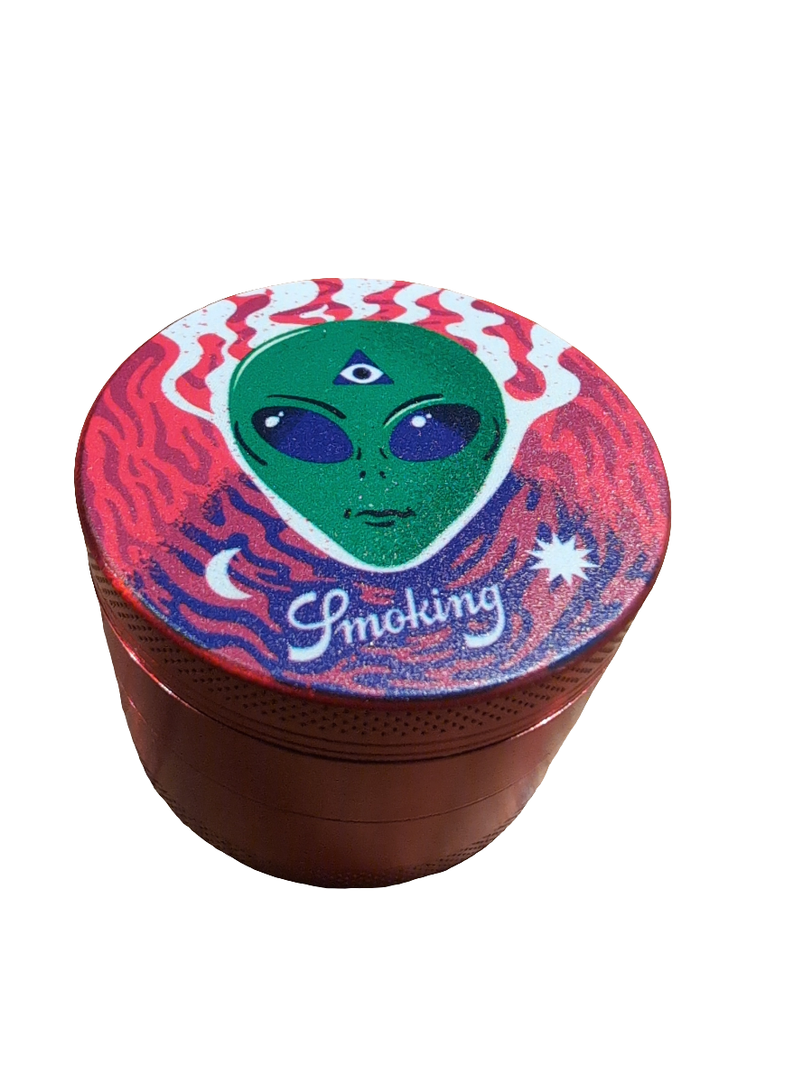 SMOKING Grinder 4-teilig (div. Designs)