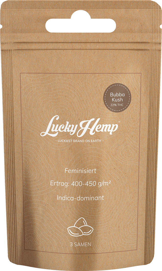 Bubba Kush US Samen Feminisiert 3 Seeds - Lucky Hemp