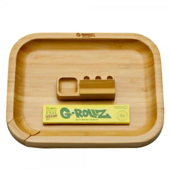 CLASSIC BAMBOO TRAY - G-ROLLZ - 20 X16CM