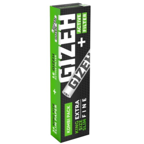 GIZEH KING SIZE SLIM + ACTIVE FILTER