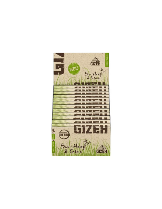 GIZEH KING SIZE SLIM - ORGANIC HEMP 25 X 34 PAPERS