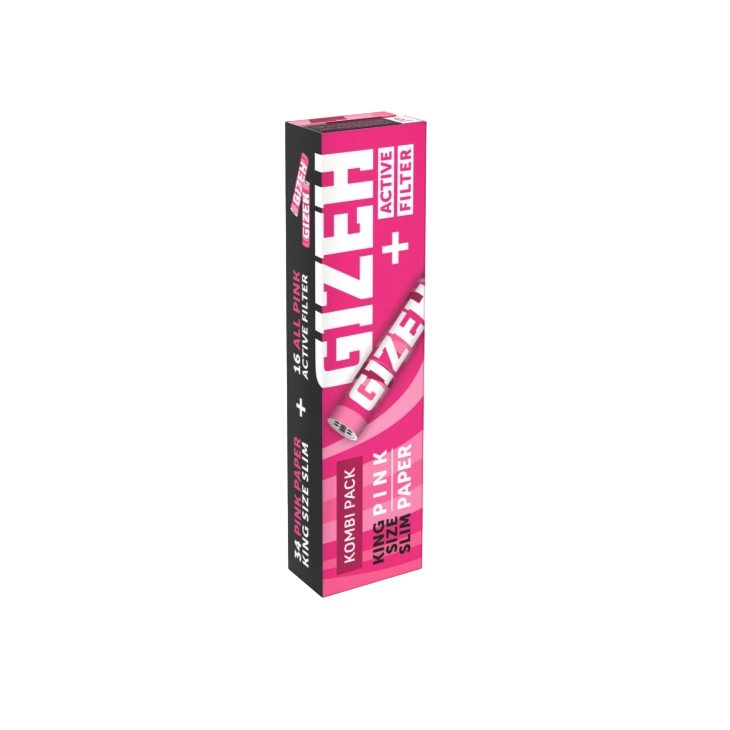 GIZEH KING SIZE SLIM + ACTIVE FILTER