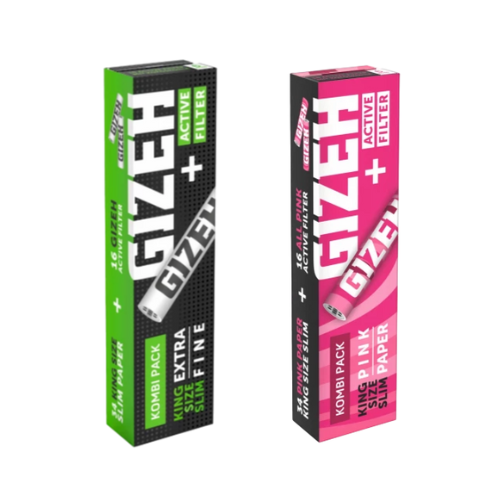 GIZEH KING SIZE SLIM + ACTIVE FILTER