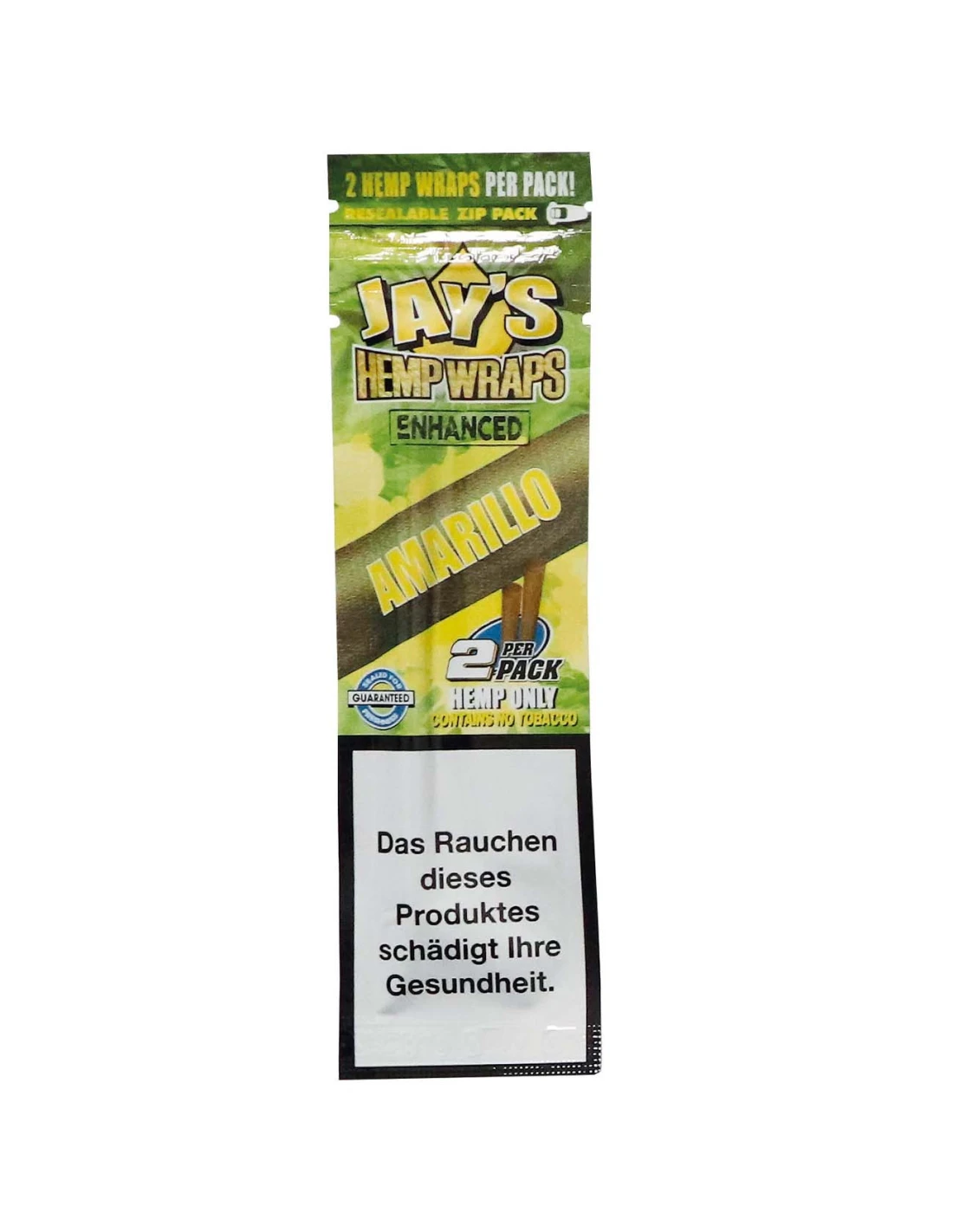 JUICY HEMP WRAPS - 2 HEMP WRAPS PER PACK