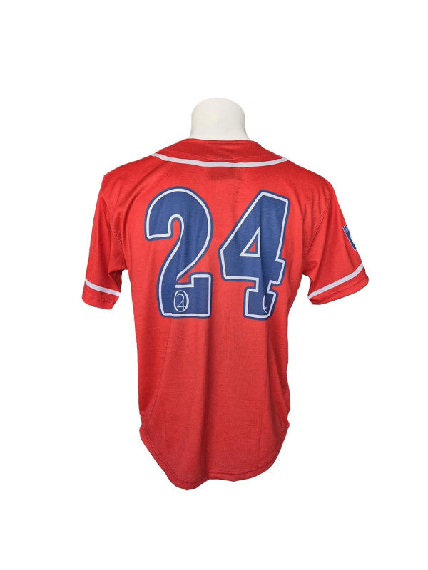 League Icons: Gorilla Haze Baseball Jersey - Red