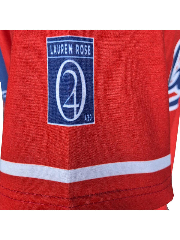 League Icons: Gorilla Haze Baseball Jersey - Red