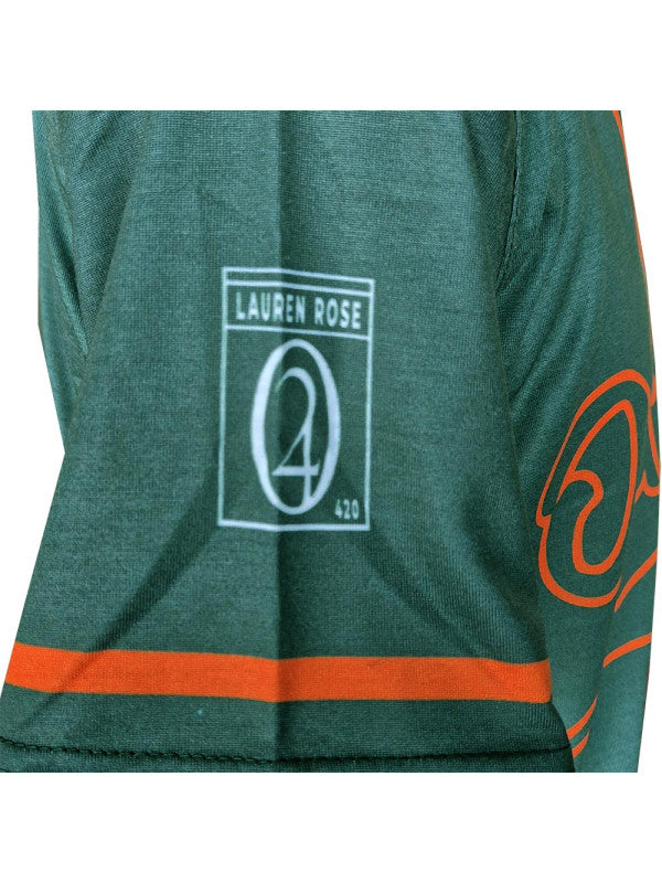 League Icons: OG Kush Baseball Jersey - Dark Green