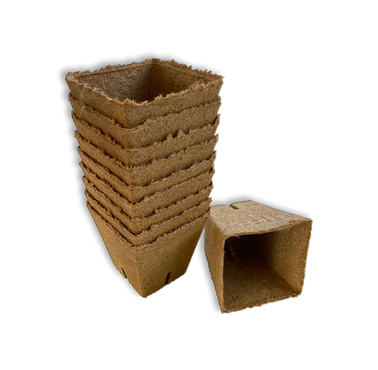 Jiffy Anzuchttöpfe, Löslich 8x8x8 cm