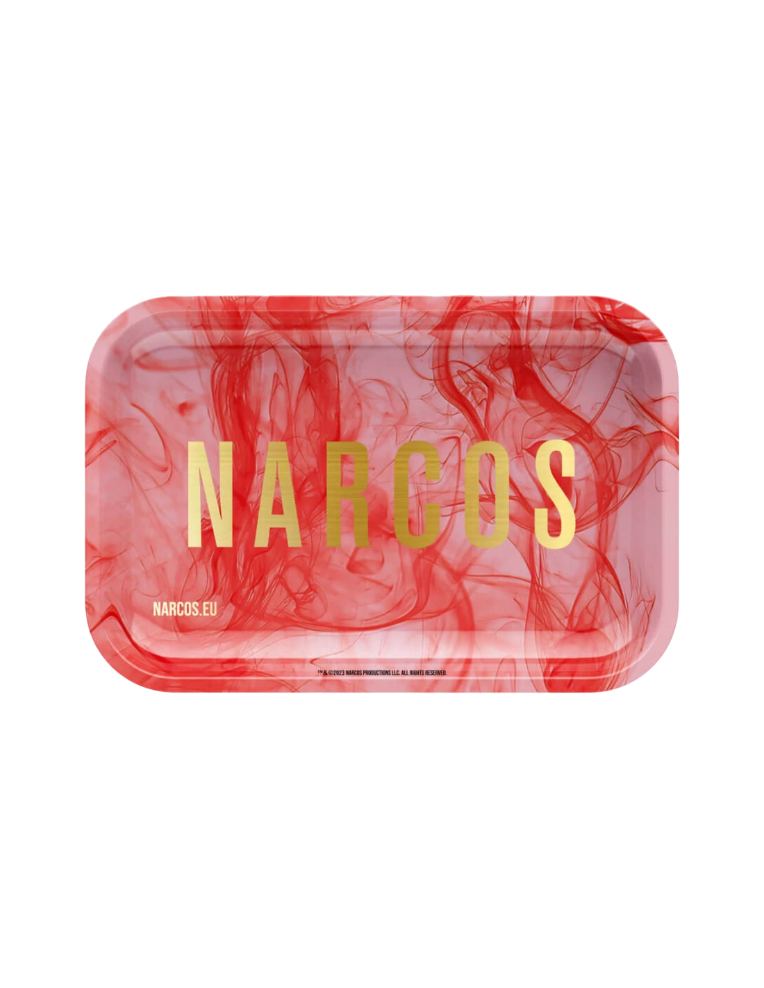 NARCOS METALL ROLLING TRAY ROSA KLEIN