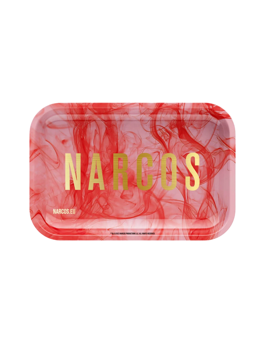 NARCOS METALL ROLLING TRAY ROSA KLEIN