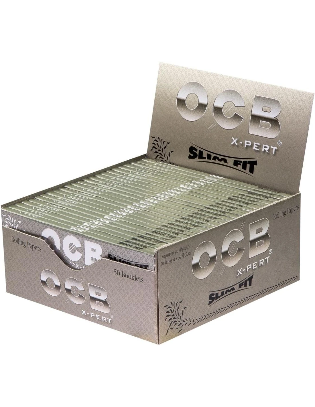 OCB PREMIUM KS SLIM GOLD ORO 50 X 32 PAPERS