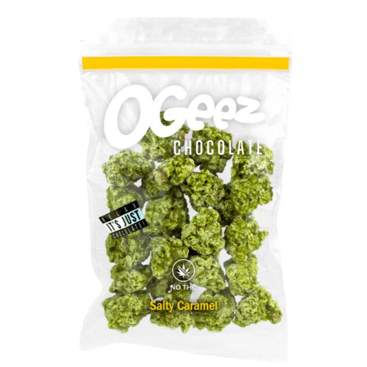 OGEEZ SALTY CARAMEL (35G) SCHOKOLADE IN CANNABIS-FORM