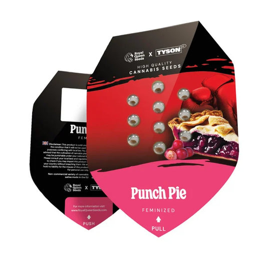 Punch Pie - Feminized - 3 Seeds + 3 Sample Seeds - Royal Queen Seeds
